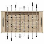 vidaXL Tischfußballtisch Sonoma-Eiche 146,5 x 74 x 85 cm Holzwerkstoff