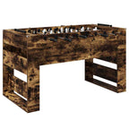 vidaXL Tischfußballtisch Geräucherte Eiche 146,5 x 74 x 85 cm