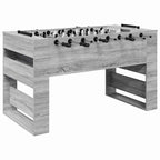 vidaXL Tischfußballtisch Graues Sonoma 146,5 x 74 x 85 cm