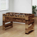 vidaXL Tischfußballtisch Altholz 146,5 x 74 x 85 cm Holzwerkstoff