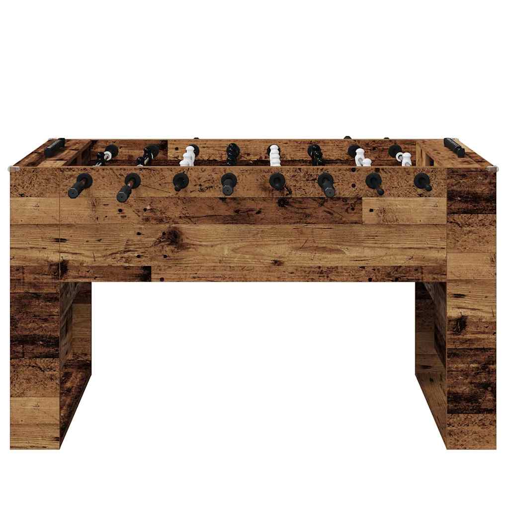 vidaXL Tischfußballtisch Altholz 146,5 x 74 x 85 cm Holzwerkstoff