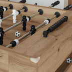 vidaXL Tischfußballtisch Artisan-Eiche 146,5 x 74 x 85 cm