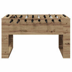 vidaXL Tischfußballtisch Artisan-Eiche 146,5 x 74 x 85 cm