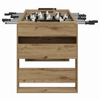 vidaXL Tischfußballtisch Artisan-Eiche 146,5 x 74 x 85 cm