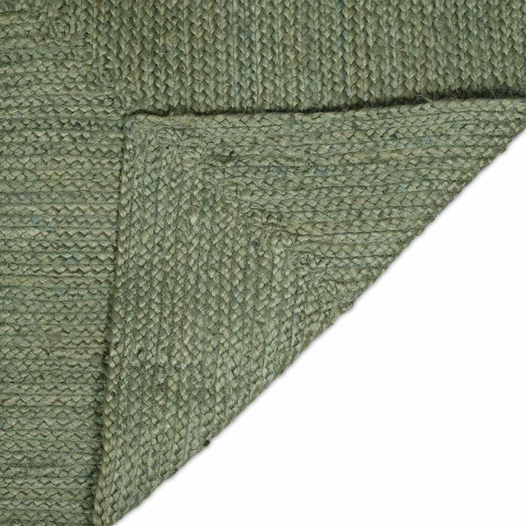 vidaXL Bereichsteppiche Quadratisch Olive Grün 200 x 200 cm Jute