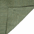 vidaXL Bereichsteppiche Quadratisch Olive Grün 200 x 200 cm Jute