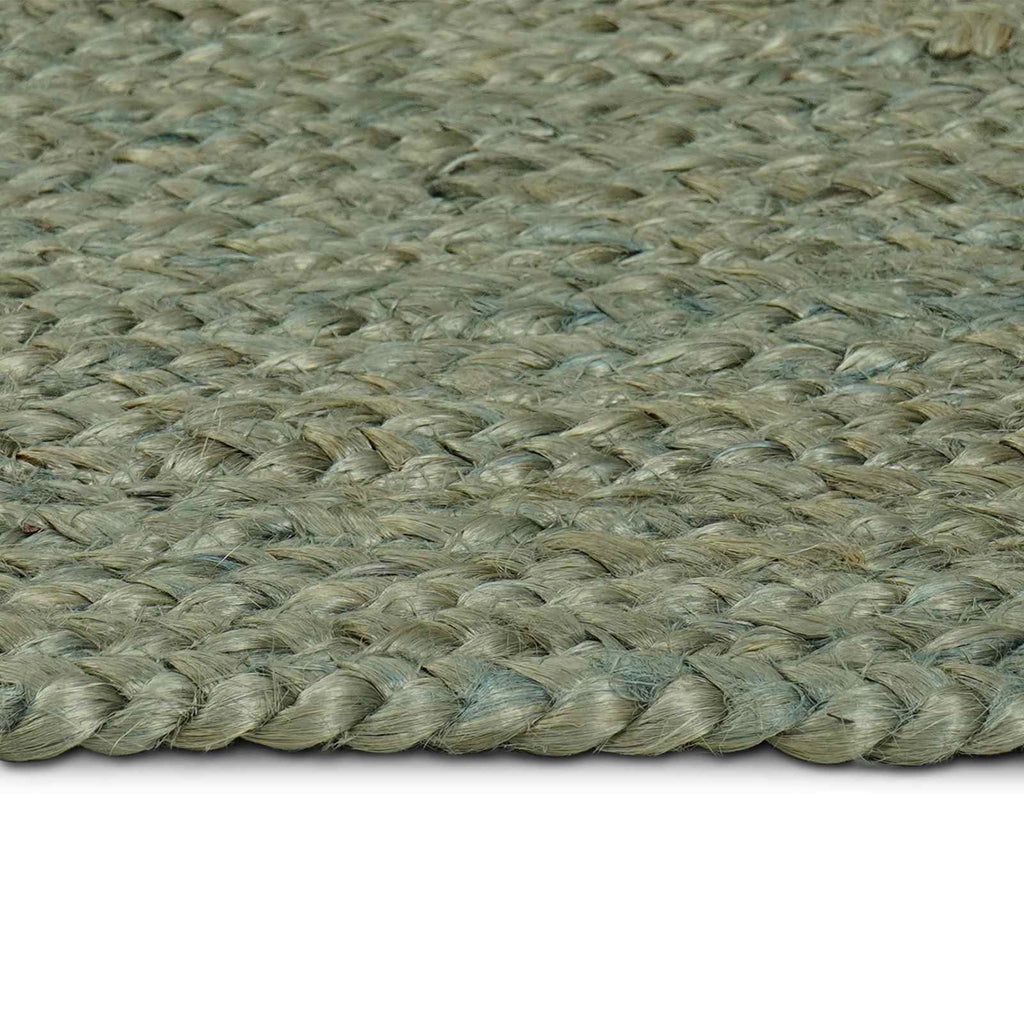 vidaXL Bereichsteppiche Quadratisch Olive Grün 200 x 200 cm Jute