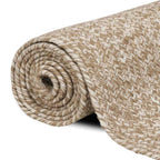vidaXL Bereichsteppiche Natürlich und Weiß 60 x 110 cm Jute