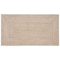 vidaXL Bereichsteppiche Natürlich und Weiß 60 x 110 cm Jute