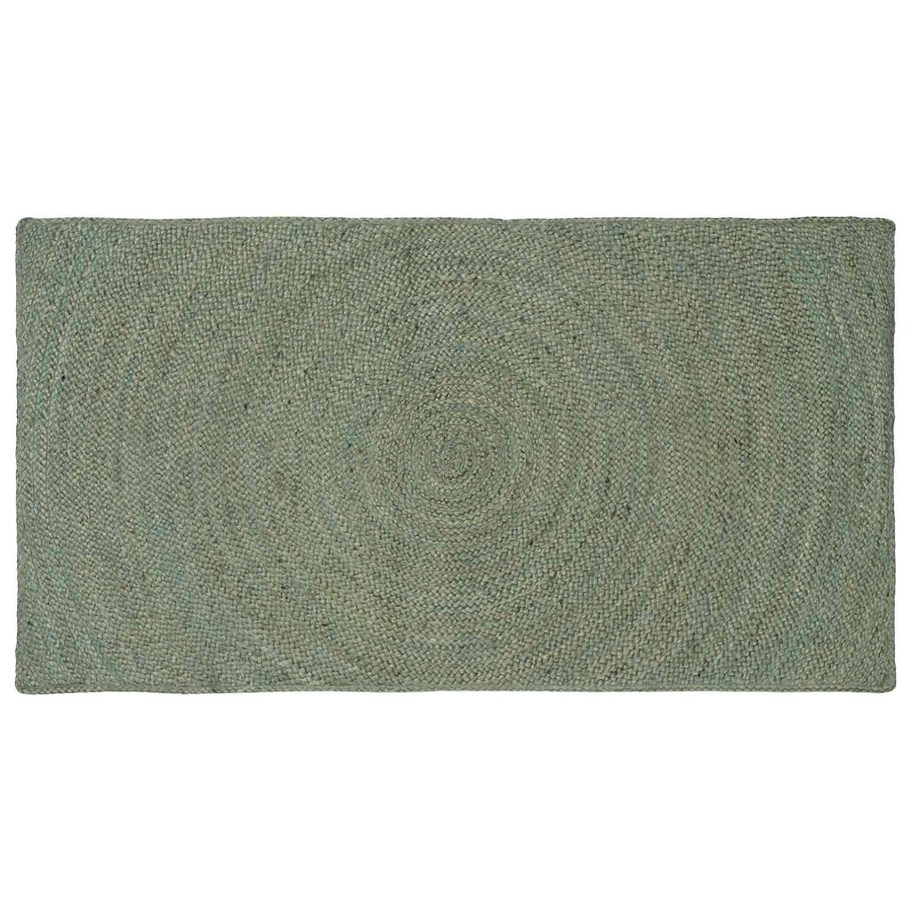 vidaXL Bereichsteppiche Olive Grün 60 x 110 cm Jute