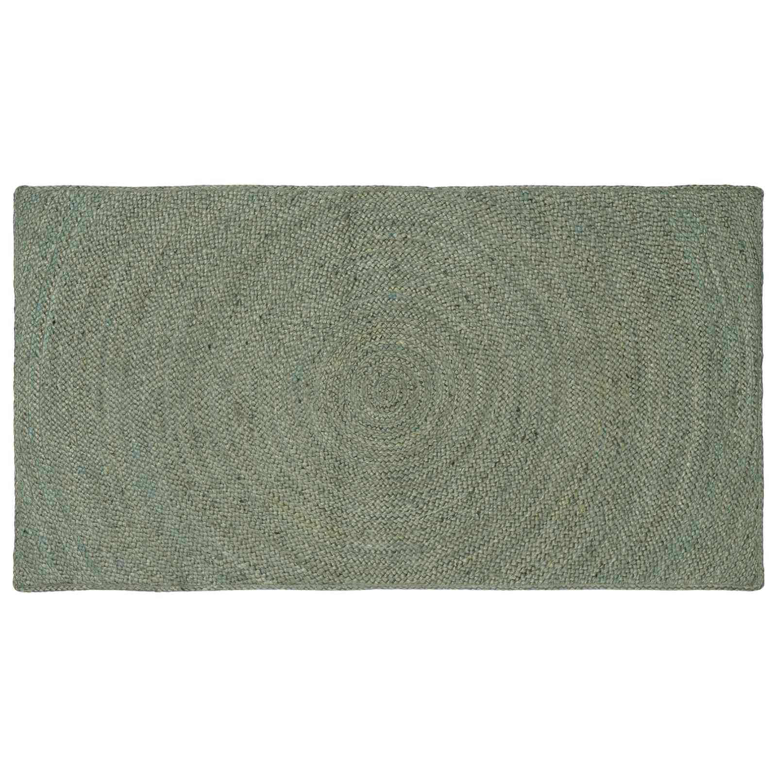 vidaXL Bereichsteppiche Olive Grün 60 x 110 cm Jute
