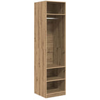 vidaXL Kleiderschrank Artisan-Eiche 50 x 50 x 200 cm Holzwerkstoff