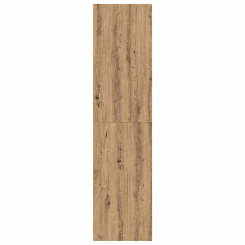 vidaXL Kleiderschrank Artisan-Eiche 50 x 50 x 200 cm Holzwerkstoff