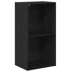 vidaXL Bücherregal Schwarz Eichen-Optik 40 x 30 x 77 cm Holzwerkstoff