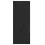 vidaXL Bücherregal Schwarz Eichen-Optik 40 x 30 x 77 cm Holzwerkstoff