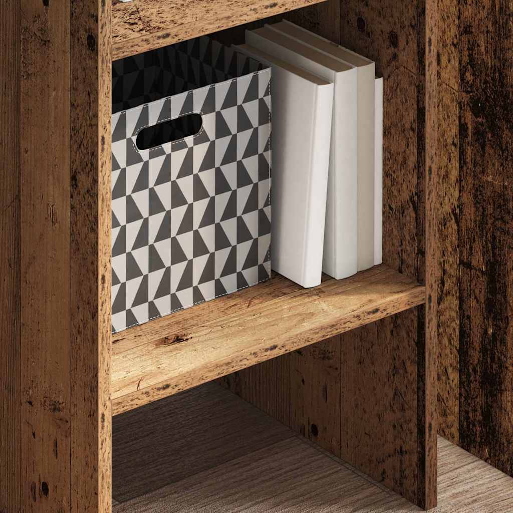 vidaXL Bücherregal Altholz 40 x 35 x 180 cm Holzwerkstoff