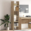 vidaXL Bücherregal Artisan-Eiche 40 x 35 x 180 cm Holzwerkstoff