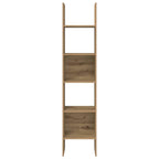 vidaXL Bücherregal Artisan-Eiche 40 x 35 x 180 cm Holzwerkstoff