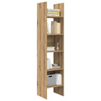 vidaXL Bücherregal Artisan-Eiche 40 x 35 x 180 cm Holzwerkstoff