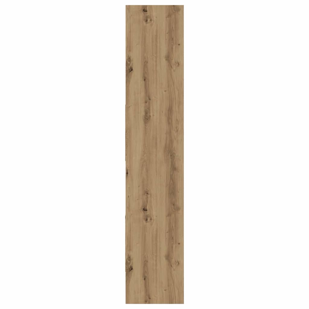 vidaXL Bücherregal Artisan-Eiche 40 x 35 x 180 cm Holzwerkstoff