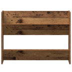 vidaXL Schuhschrank 2 pcs Altholz 80 x 18 x 60 cm Holzwerkstoff