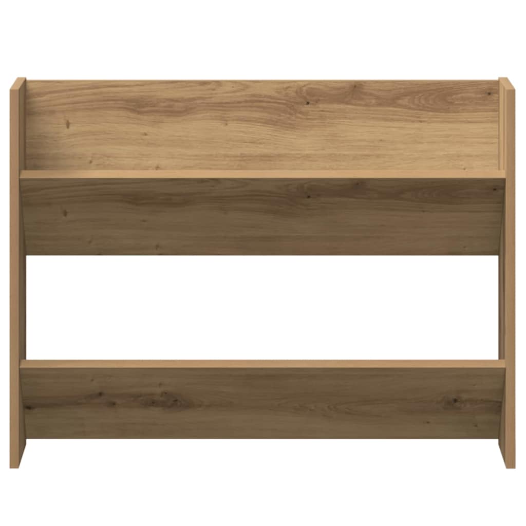 vidaXL Schuhschrank 2 pcs Artisan-Eiche 81 x 18 x 60 cm Holzwerkstoff