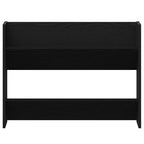 vidaXL Schuhschrank Schwarz Eichen-Optik 82 x 18 x 60 cm Holzwerkstoff