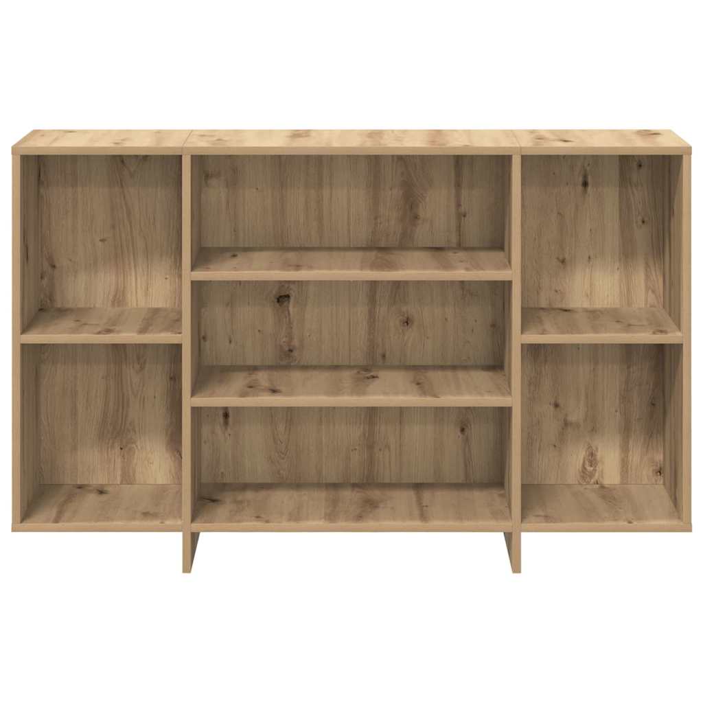 vidaXL Sideboard Artisan-Eiche 120 x 30 x 75 cm Holzwerkstoff