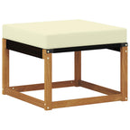 vidaXL Outdoor-Sofagarnitur 8 pcs Natur und Creme