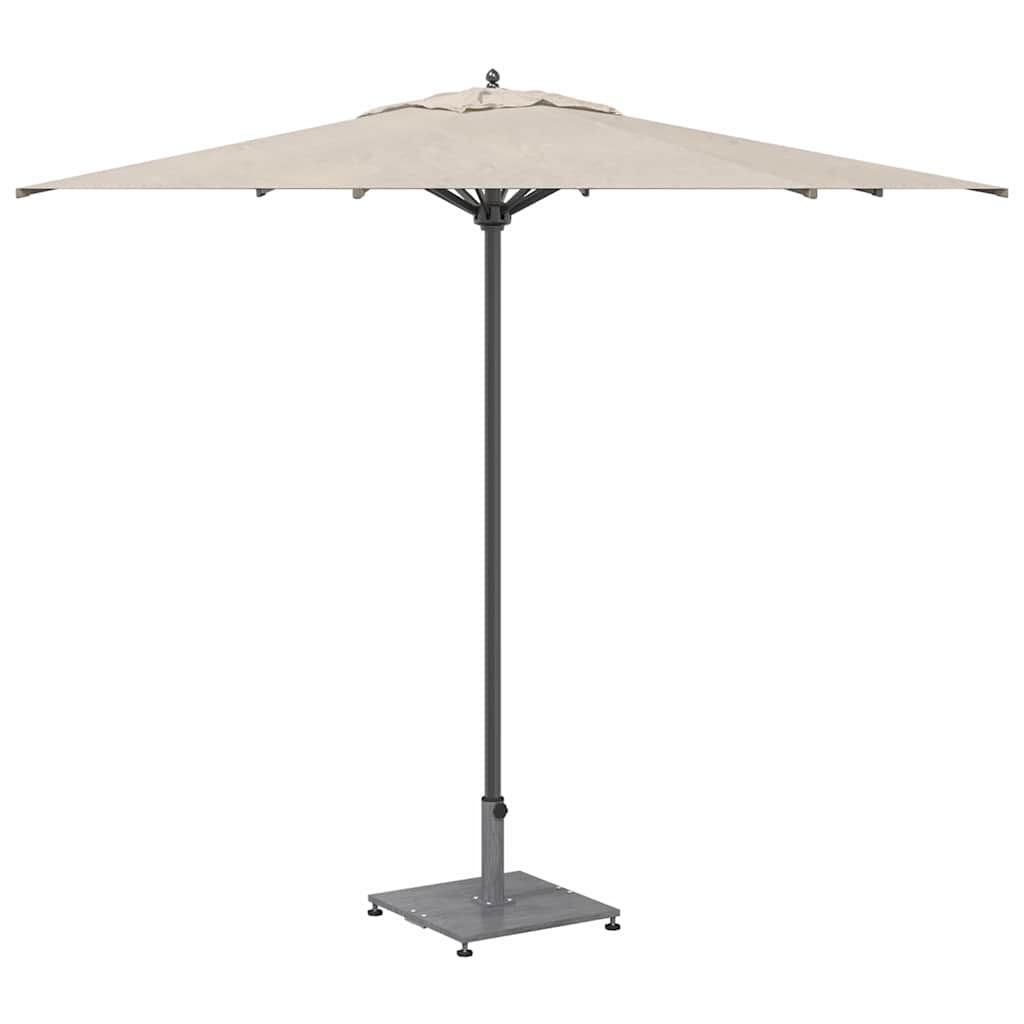 vidaXL Sonnenschirmständer Dunkelgraue Holzoptik 45 x 45 x 31 cm