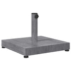 vidaXL Sonnenschirmständer Dunkelgrau Holzlook 45 x 45 x 31,5 cm