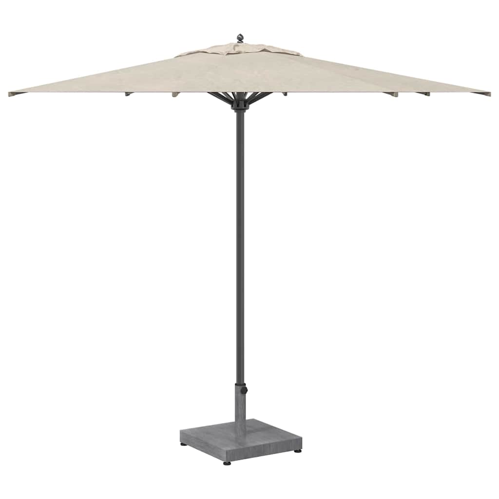vidaXL Sonnenschirmständer Dunkelgrau Holzlook 45 x 45 x 31,5 cm