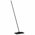 vidaXL Gartenrechen Schwarz 45 x 25 x 200 cm Pulverbeschichteter Stahl