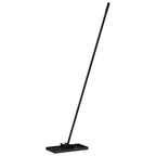 vidaXL Gartenrechen Schwarz 45 x 25 x 200 cm Pulverbeschichteter Stahl