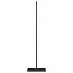 vidaXL Gartenrechen Schwarz 45 x 25 x 200 cm Pulverbeschichteter Stahl