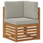 vidaXL Ecksofa Set mit Kissen 5 pcs