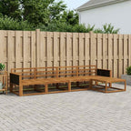 vidaXL Outdoor-Sofagarnitur 5 pcs Natur Massivholz Akazie