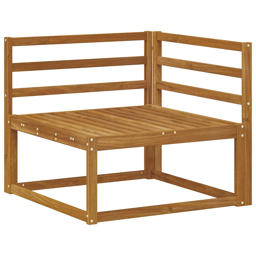 vidaXL Outdoor-Sofagarnitur 10 pcs Natur Massivholz Akazie