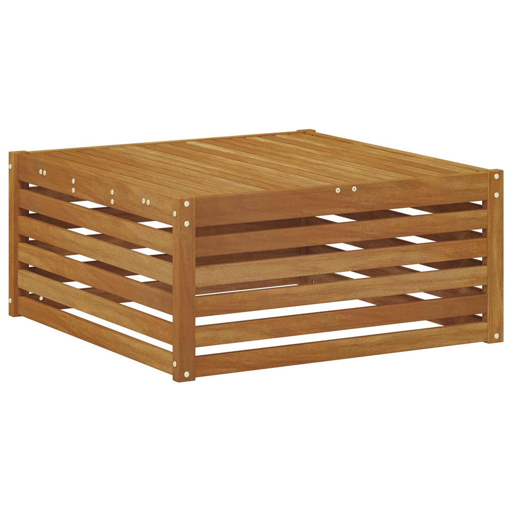 vidaXL Outdoor-Sofagarnitur 7 pcs Natur 79 x 79 x 37 cm