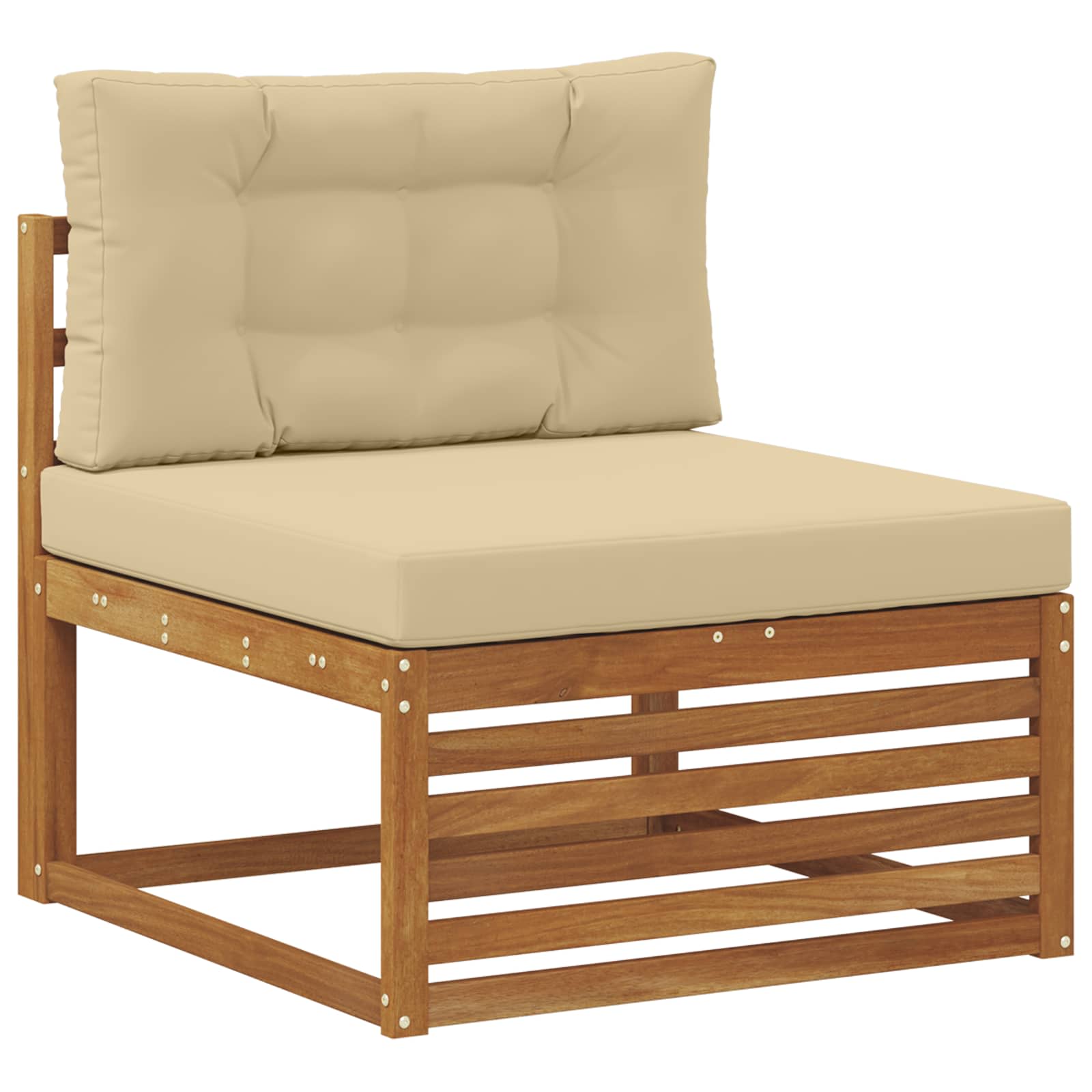 vidaXL Outdoor-Sofagarnitur mit Kissen 7 pcs
