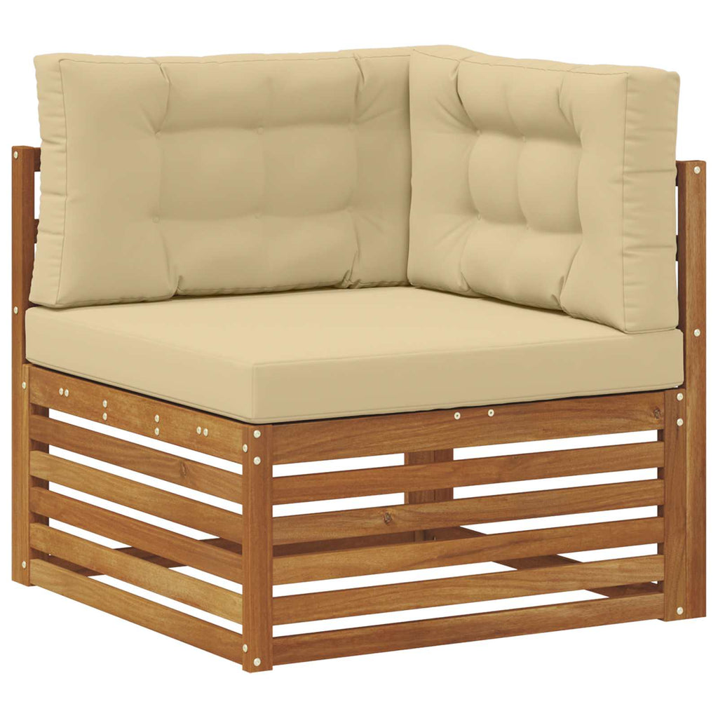 vidaXL Outdoor-Sofagarnitur mit Kissen 7 pcs