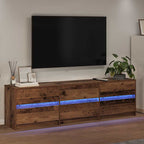 vidaXL TV-Einheiten 2 pcs Altholz 180 x 34 x 50 cm Holzwerkstoff