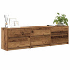 vidaXL TV-Einheiten 2 pcs Altholz 180 x 34 x 50 cm Holzwerkstoff