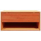 vidaXL Nachttisch Wachsbraun 50 x 32,5 x 24 cm Massivholz Kiefer