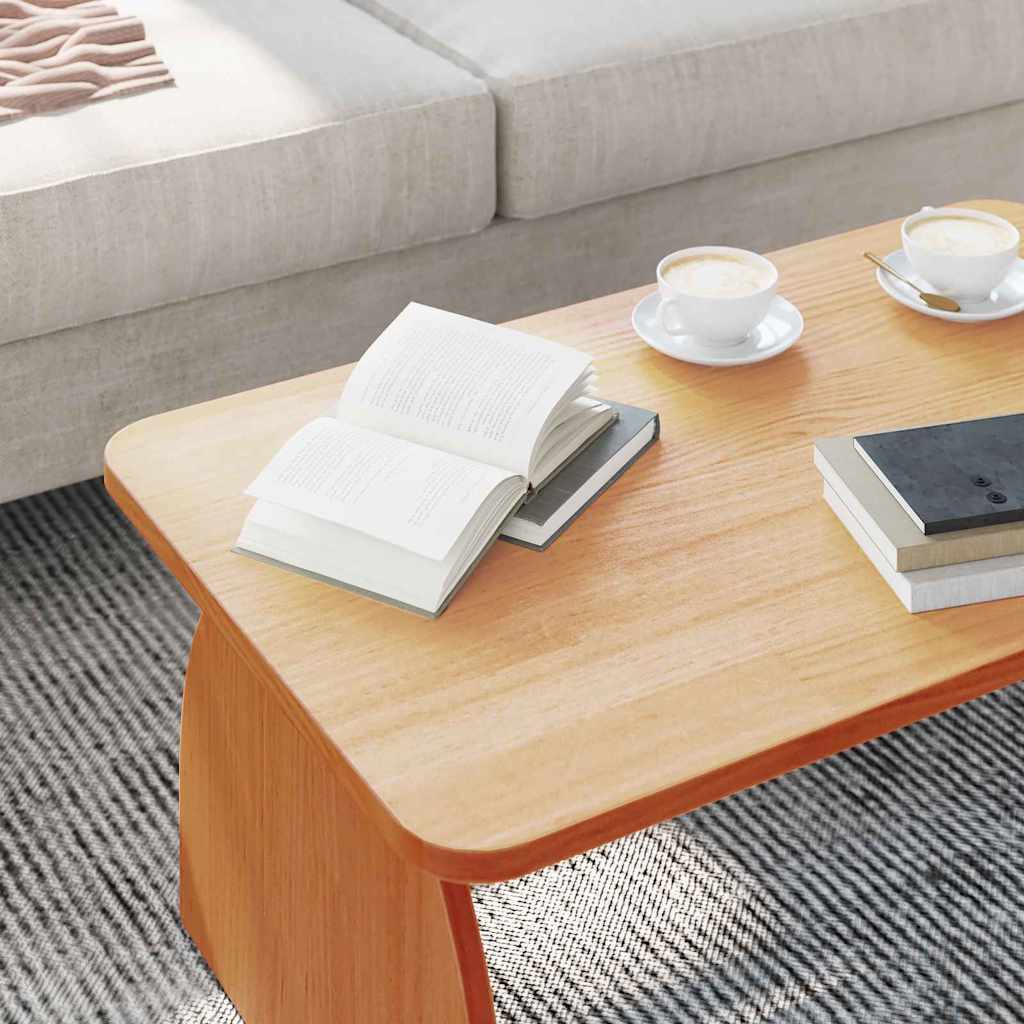 vidaXL Couchtisch Wachsbraun 80 x 50 x 31 cm Massivholz Kiefer