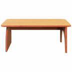 vidaXL Couchtisch Wachsbraun 80 x 50 x 31 cm Massivholz Kiefer