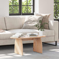 vidaXL Couchtisch Braun 80 x 40 x 35 cm Massives Kiefernholz