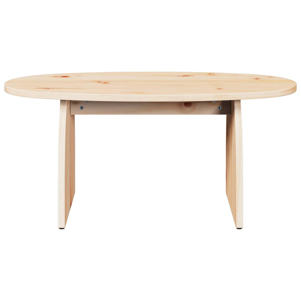 vidaXL Couchtisch Braun 80 x 40 x 35 cm Massives Kiefernholz