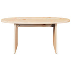 vidaXL Couchtisch Braun 80 x 40 x 35 cm Massives Kiefernholz