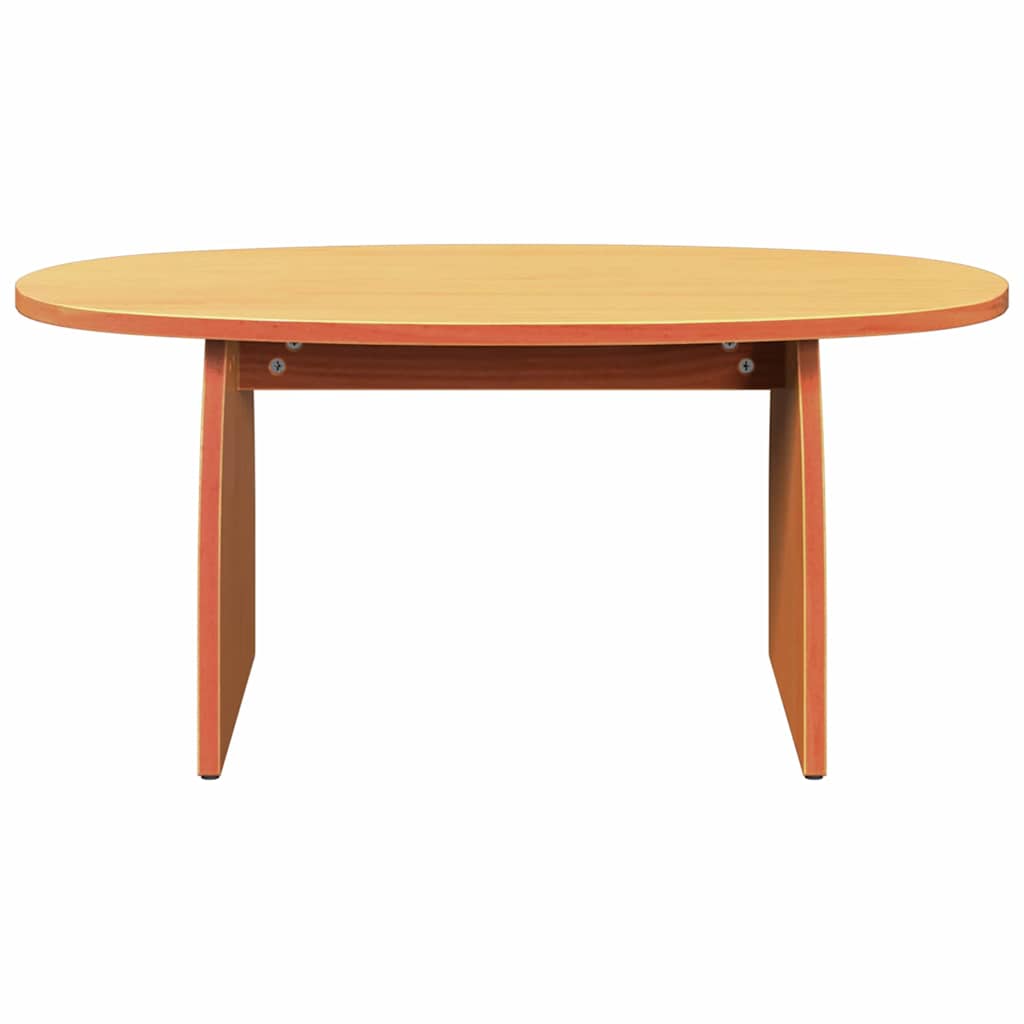 vidaXL Couchtisch Wachsbraun 80 x 40 x 35 cm Massives Kiefernholz